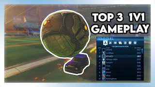 TOP 3 1v1 GAMEPLAY  MASSIVE BRAIN PLAYER  Rocket League [upl. by Jacquelyn725]