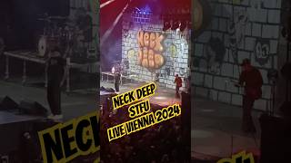 Neck Deep STFU Live Vienna 2024 [upl. by Anawak794]