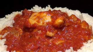 Pollo con tomate especiado y arroz basmati [upl. by Greenberg]