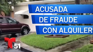 Mujer es acusada de fraude con alquileres en MiamiDade [upl. by Olag]