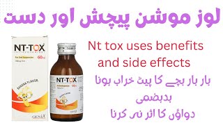 How to use Nttox syrup uses benefits side effects in Urdu Nitazoxanide [upl. by Horst957]