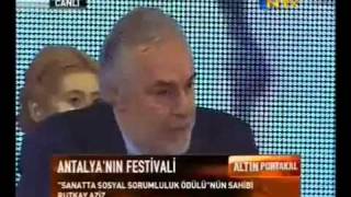 Rutkay Aziz  Antalya Altın Portakal Film Festivali [upl. by Esidarap]