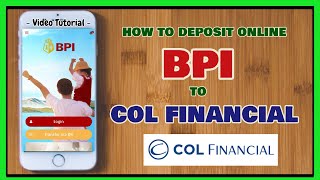 BPI COL Financial How to Transfer Money from BPI to COL Financial [upl. by Danieu138]