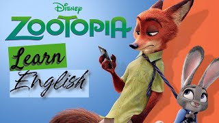 Learn English With Zootopia  Speaking amp Listening Practice [upl. by Okiruy]