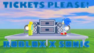 Tickets Please but it is Roblox Vs Sonic [upl. by Libna861]