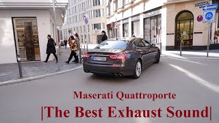 Maserati Quattroporte  Probably The Best Exhaust Sound on Four  Door Sedan [upl. by Bittencourt]