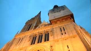 Zagreb  Cathedral bells [upl. by Corwun]