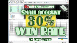 Best Forex Robot 2024 30 Win Rate  Small Account [upl. by Dwan242]