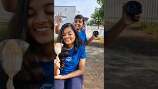 water proof hair ahhh😱TomampJerry 🤣DiyaIshwarya shorts viralvideo [upl. by Eninnaj]