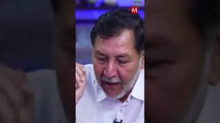 Se calientan los ánimos en debate de Carlos Marín y Noroña milenioshorts [upl. by Picco]