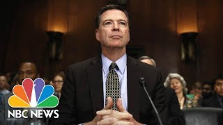 Former FBI Director James Comey Testifies Before Senate Full  NBC News [upl. by Tichon]