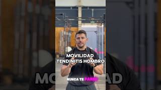 tendinitis tendinite shouldermobility shoulderworkout personaltrainer mobilityworkout tips [upl. by Giustino650]