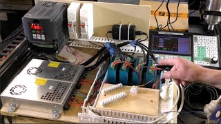 CNC 36v 12v and 5v Queen Ant second BIG BANG test OOPS  SMC5 controller [upl. by Nyrrek]