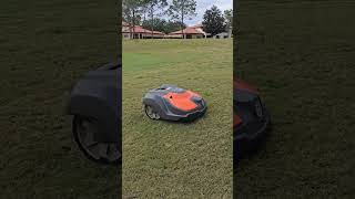 Safe amp efficient Husqvarna Electronic Mowers allow Orange Lake Golf to be even better Golf PGA [upl. by Adnovad]