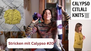 Stricken mit Calypso 20 Frühling  strickpodcast [upl. by Damalas]