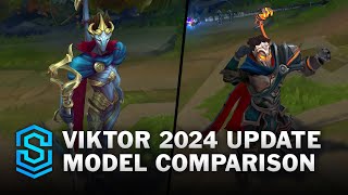 NEW vs OLD Viktor Model Comparison  League of Legends [upl. by Astrid]