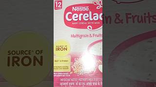 Nestle Cerelac baby cereal with milk multigrain and fruits 12th month plus nestle cerelac [upl. by Eudo671]