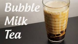 Lets make Muscovado Sugar Bubble Milk Tea by hand [upl. by Allebram]