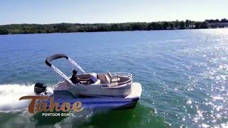 2016 Tahoe Sport Series Pontoon Boats [upl. by Opportina636]