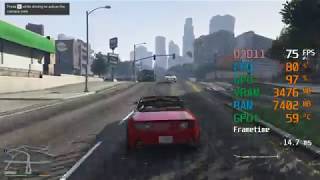 GeForce GTX 1650  Intel Core i39100F  Grand Theft Auto V GTA V FPS Test [upl. by Introk]