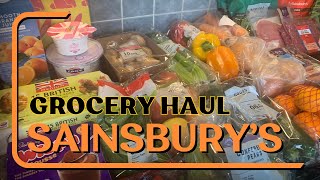 Sainsbury’s Grocery Haul  Weekly Food Shop  3rd August 2024 [upl. by Nataline]