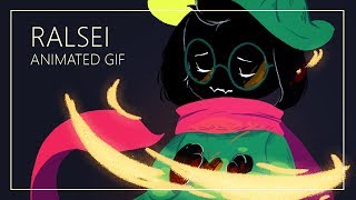 Deltarune Ralsei  Animated GIF [upl. by Ahtera792]