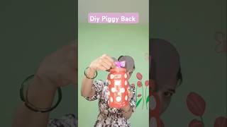 Diy Piggy Bank Making Handmade Money Bank 🪙👛diycrafthandmadeyoutubeshortsshortsytshorts [upl. by Renraw]