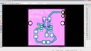 Creating and Viewing Gerbers with PCBnew and GerbView  Getting To Blinky KiCad Tutorial  Part 7 [upl. by Aihsenrad]