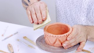 Terracotta Air Hardening Modelling Clay 500g Product Demo [upl. by Laenej]