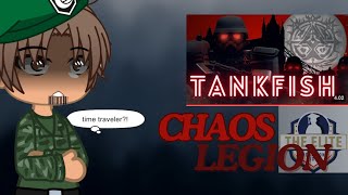 GATE react to Tank Fish Chaos Legion [upl. by Dnomayd93]