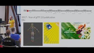 7 years of making glTF IO — Blender Conference 2024 [upl. by Agueda]