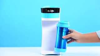 Mr Coffee® Pour Brew Go Personal Coffee Maker  Mocha Coffee [upl. by Nat]