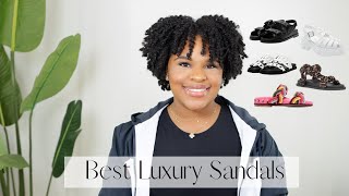 BEST LUXURY SANDALS 2022  CHANEL HERMES LOUIS VUITTON  KAYLAN ALEX [upl. by Botti147]