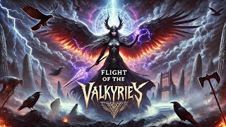 Flight of the Valkyries  Epic Norse Mythology Heavy Metal Track [upl. by Euqnom]