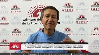 Requieren que los consultorios de las Unidades Carcelarias sean provistos de insumos médicos [upl. by Melesa]