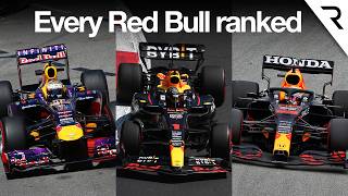 Ranking every Red Bull F1 car [upl. by Phi]