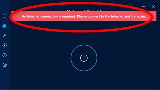 Hotspot Shield  An Internet Connection Is Required  Please Connect To The Internet And Try Again [upl. by Onihc]