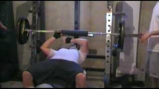 Weakest 225 Bench Press Attempt Ever  Give that guy some HGH [upl. by Atteyram]