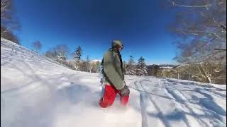 EPIC Snowboarding in Hokkaido Japan  Feb 20242 [upl. by Retep24]