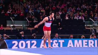 Danell Leyva  Floor Exercise  2012 ATampT American Cup [upl. by Lloyd]