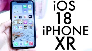 iOS 18 OFFICIAL On iPhone XR Review [upl. by Denoting]