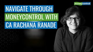 Watch Rachana Ranade On How To Make The Most Of Moneycontrol For Financial Decisions [upl. by Eldwun647]