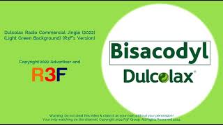 Dulcolax Radio Commercial Jingle 2022 R3Fs Version [upl. by Anibas94]