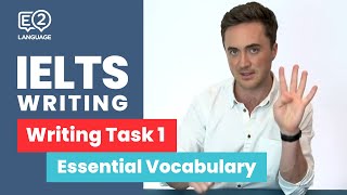 E2 IELTS Academic  Writing Task 1 with Jay  Essential Vocabulary [upl. by Oidale]