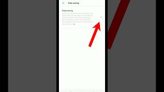 data saver on kaise karen  how to enable data saver shorts video [upl. by Akenal]