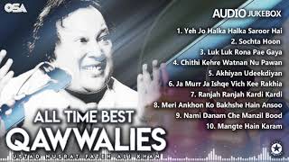 All Time Best Qawwalies  Audio Jukebox  Nusrat Fateh Ali Khan  Complete Qawwalies  OSA Worldwide [upl. by Akemaj518]