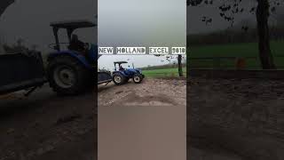 New Holland Excel 9010 tractordriving tractors hollandtractor tochanvideos khetibadigaonkigaam [upl. by Phene]