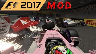 F1 2017 MOD  11 MIN SPECIAL  EXTREME DAMAGE MOD  3 [upl. by Athene]