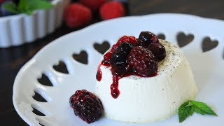 Classic Italian Panna Cotta Recipe  How Tasty Channel [upl. by Netta]