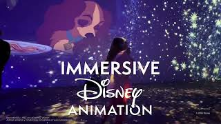 IMMERSIVE DISNEY ANIMATION LLEGA A BOGOTÁ Y SERÁ LA PRIMERA VEZ EN SURAMÉRICA [upl. by Aynad]